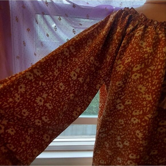 NWT Promesa Bohemian Peasant Blouse Size L - Picture 5 of 8